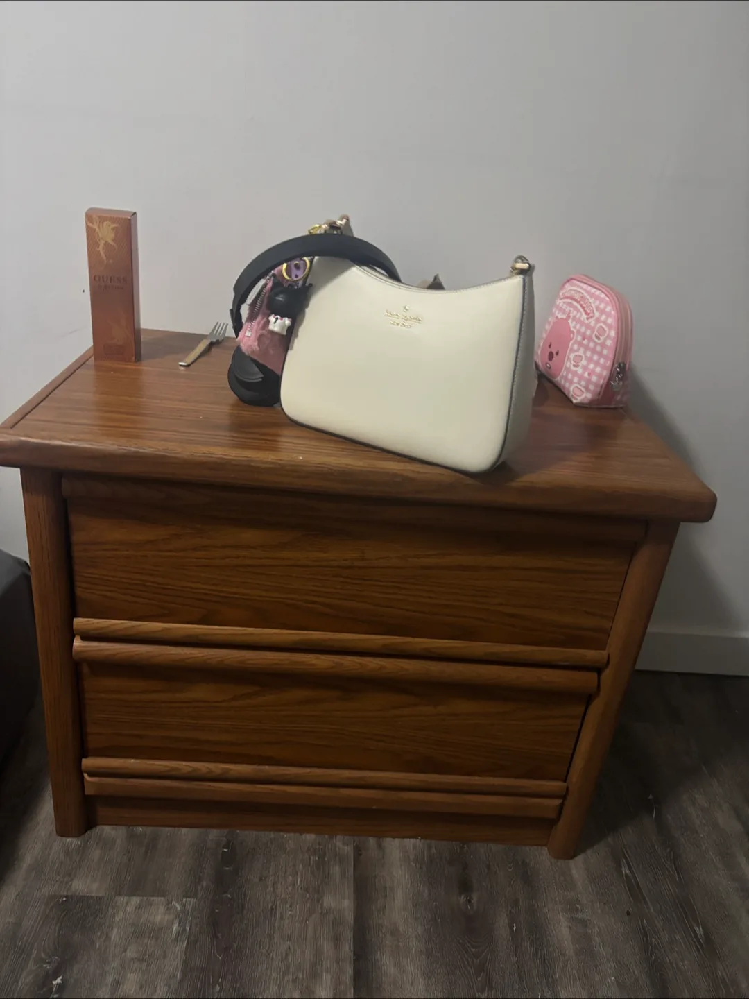 Wooden Nightstand Dresser