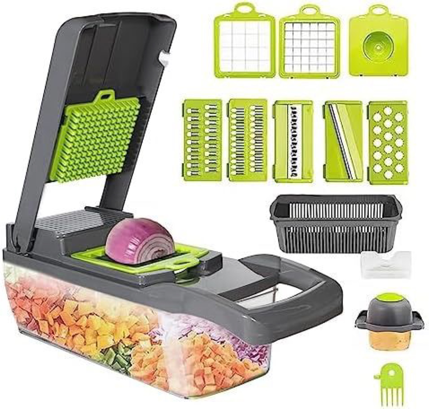 Vegetable Chopper and Slicer Set