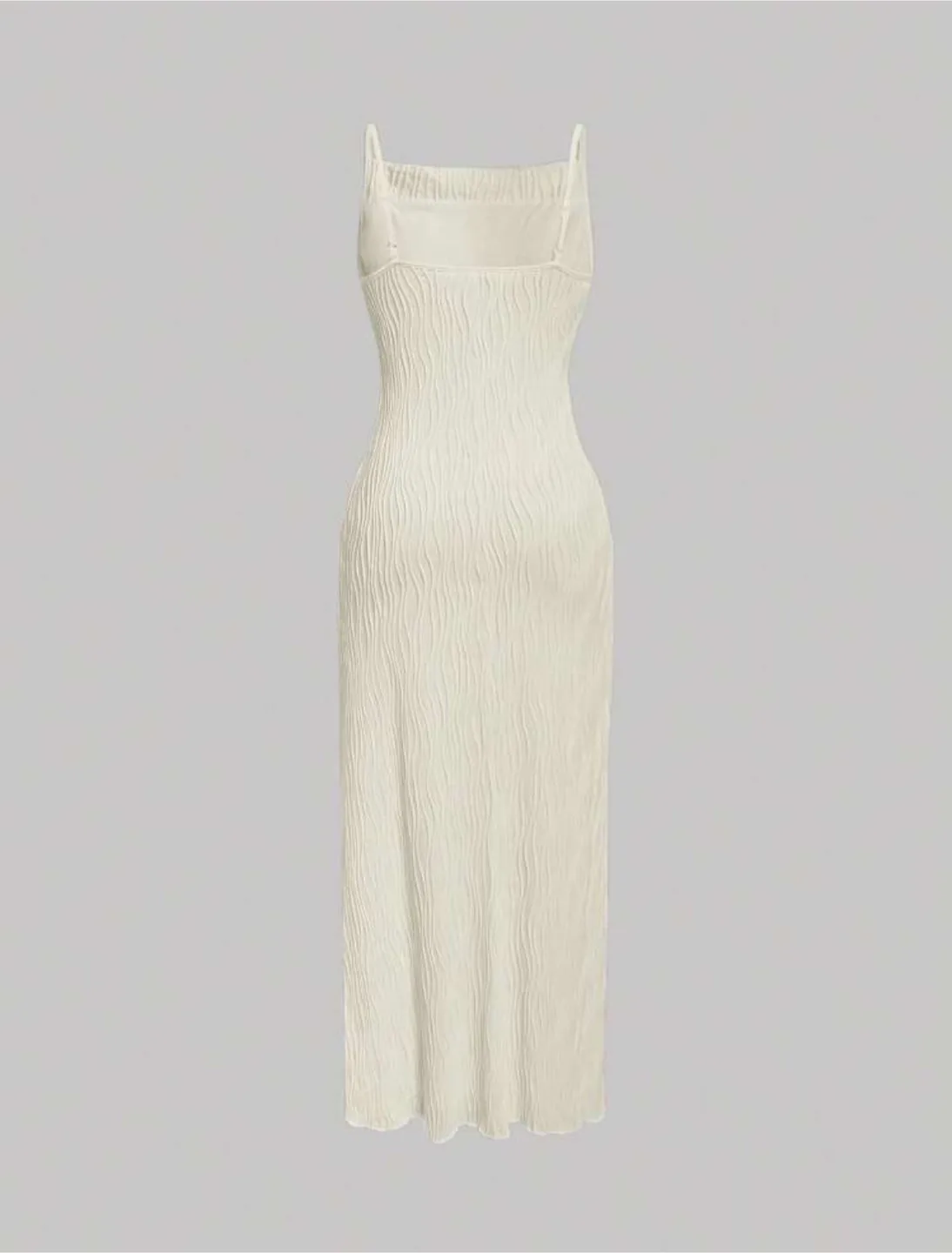 Cream color long Dress thumbnail