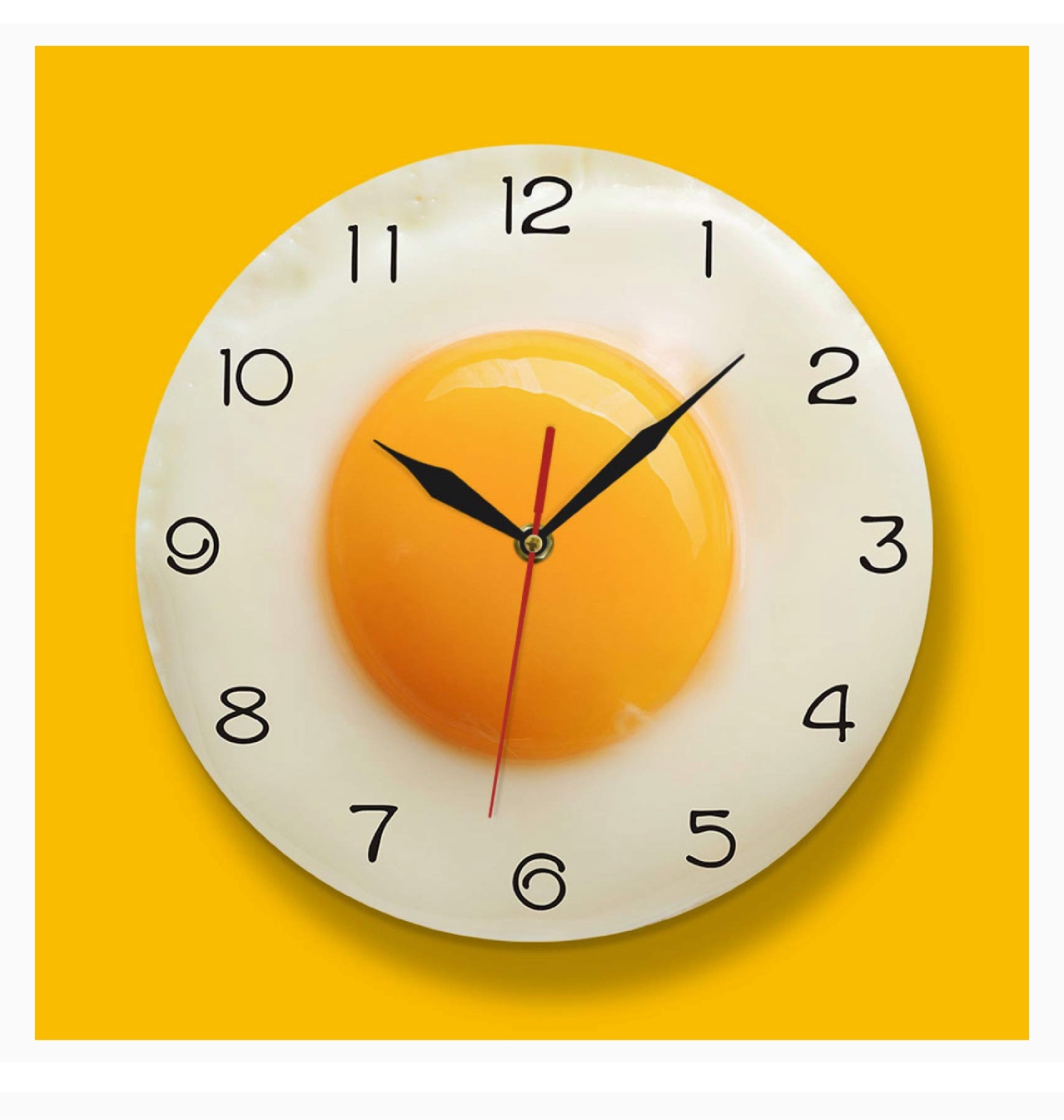Fried Egg Wall Clock - photo 2