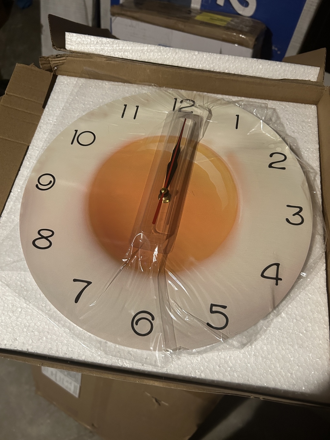 Fried Egg Wall Clock - photo 3