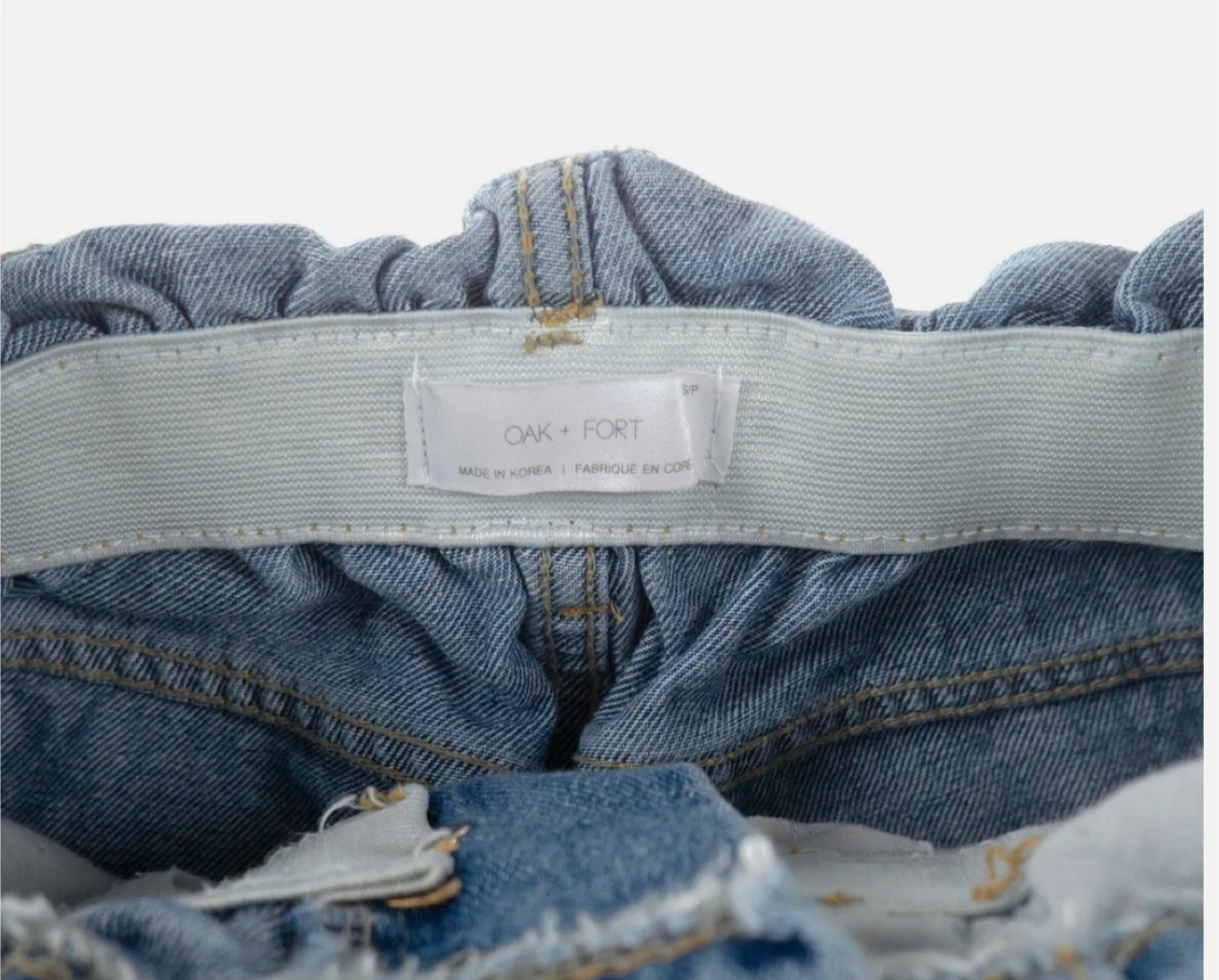Oak + Fort High Waisted Jeans image indicator(3)