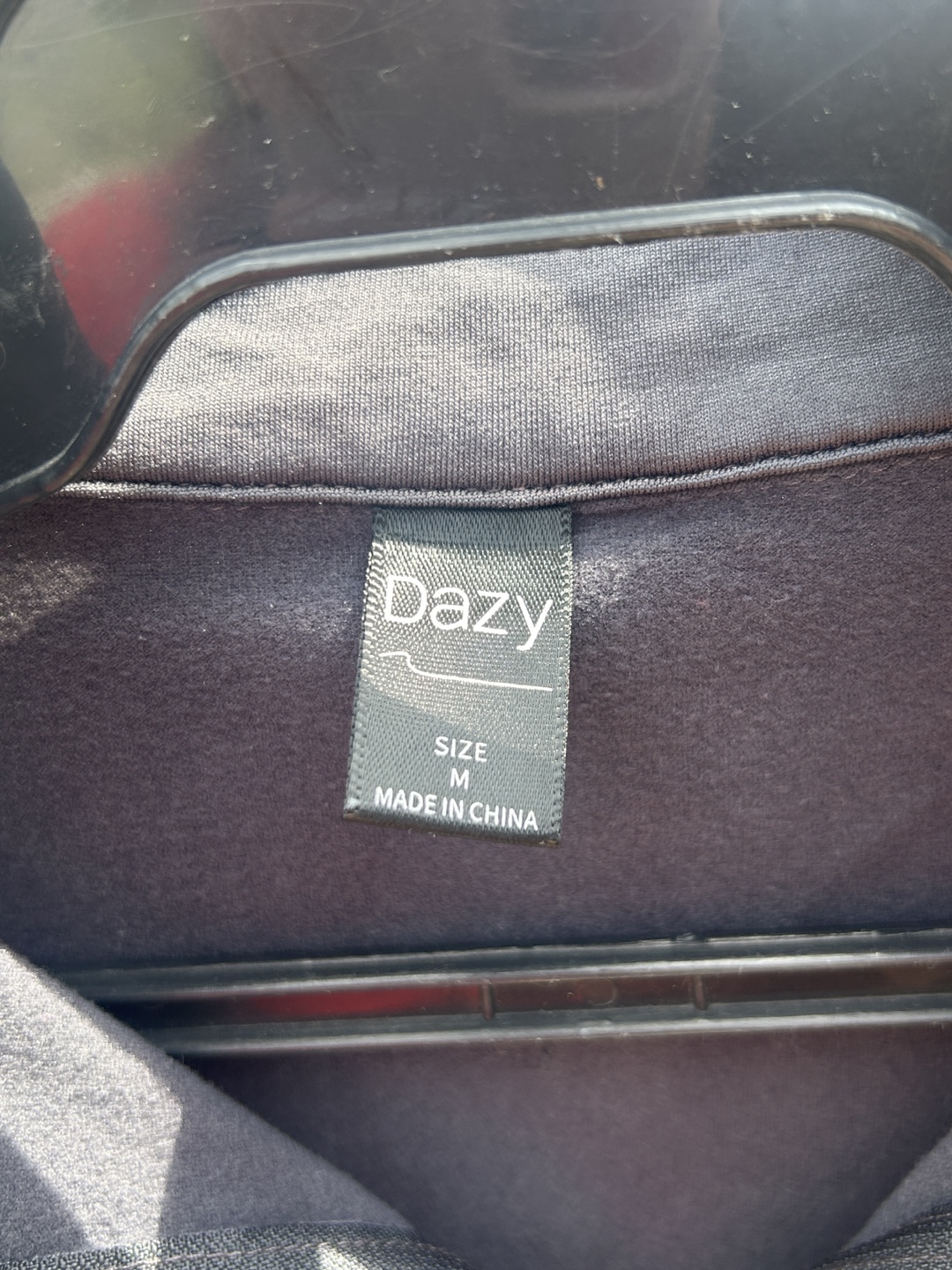 Dazy Long Sleeve Zip Up Top - photo 2