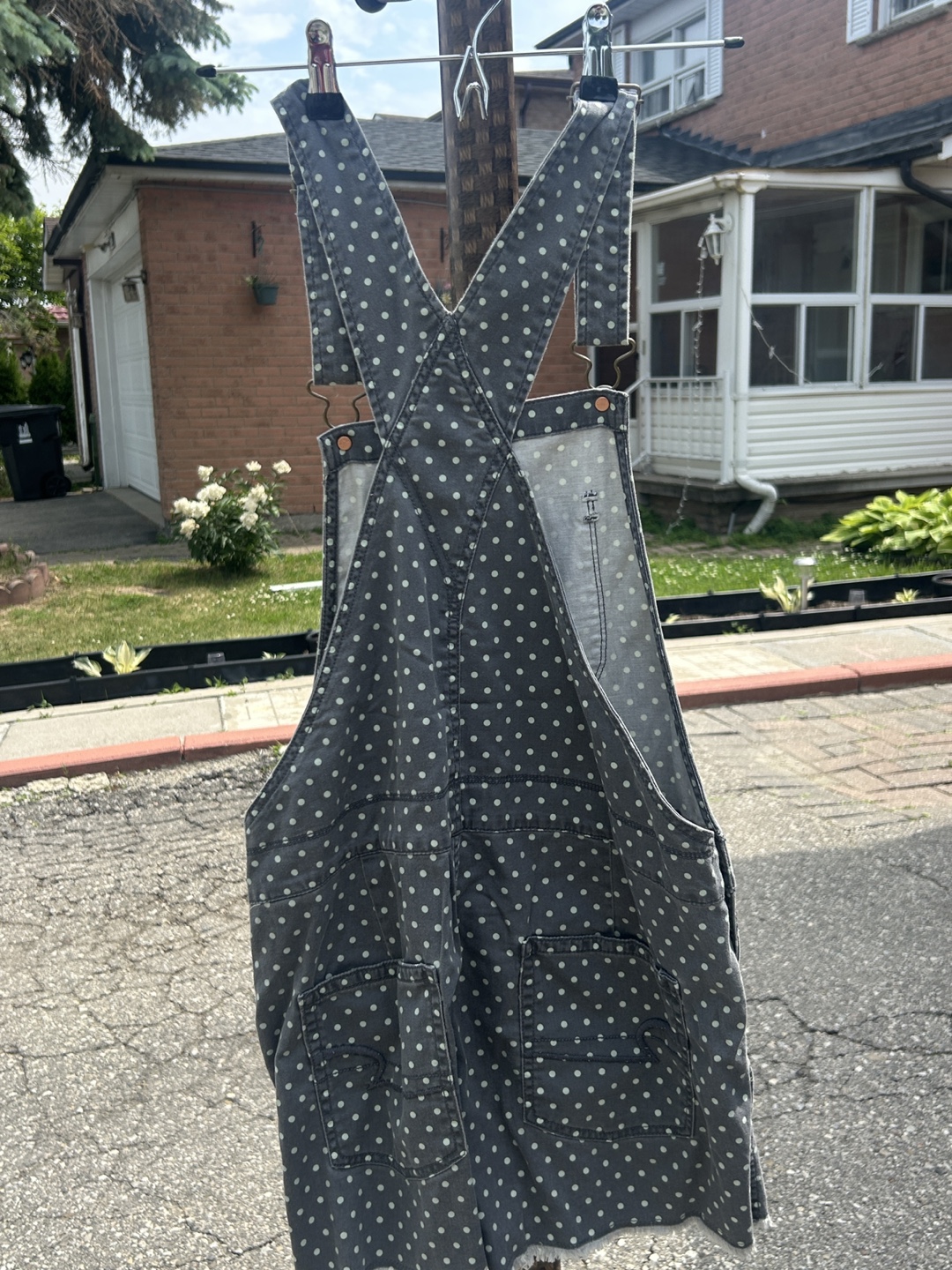American Eagle Outfitters Polka Dot Overalls - photo 4