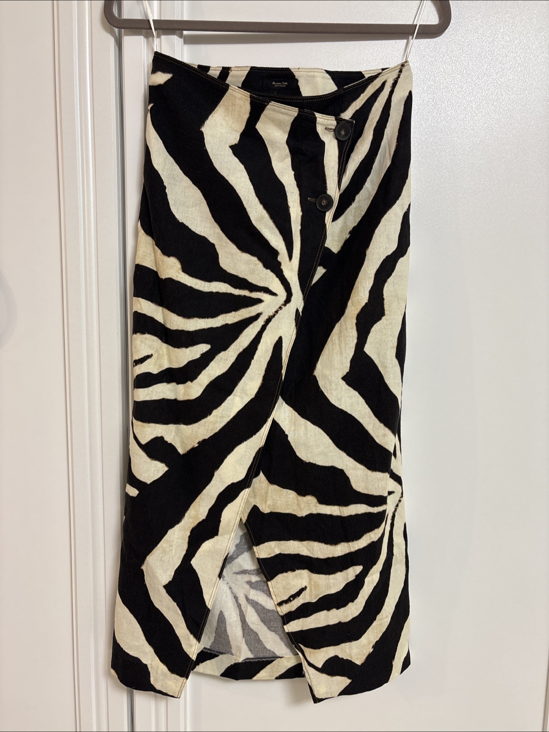 Massimo Dutti Zebra Print Skirt - photo 2