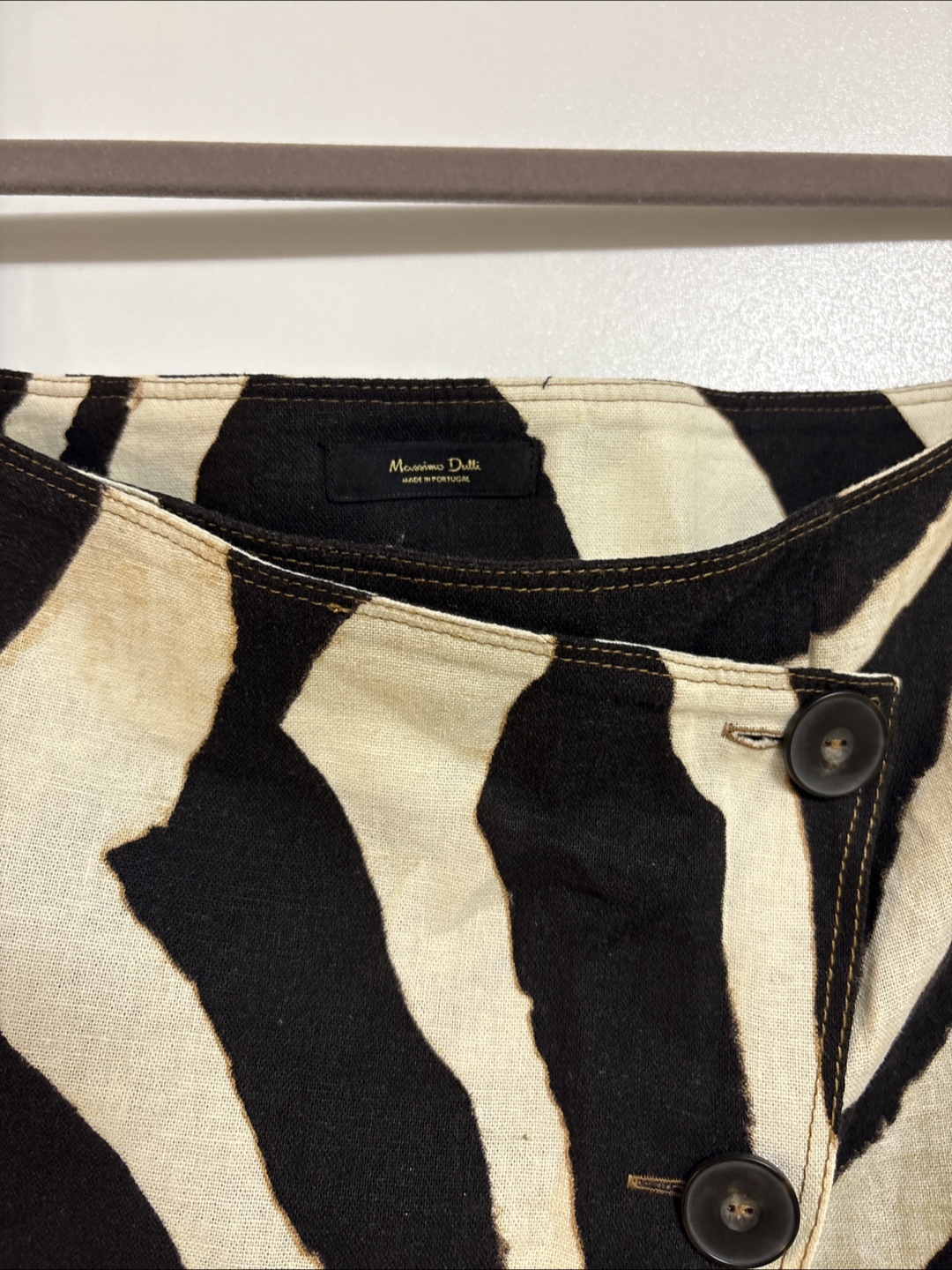 Massimo Dutti Zebra Print Skirt - photo 3