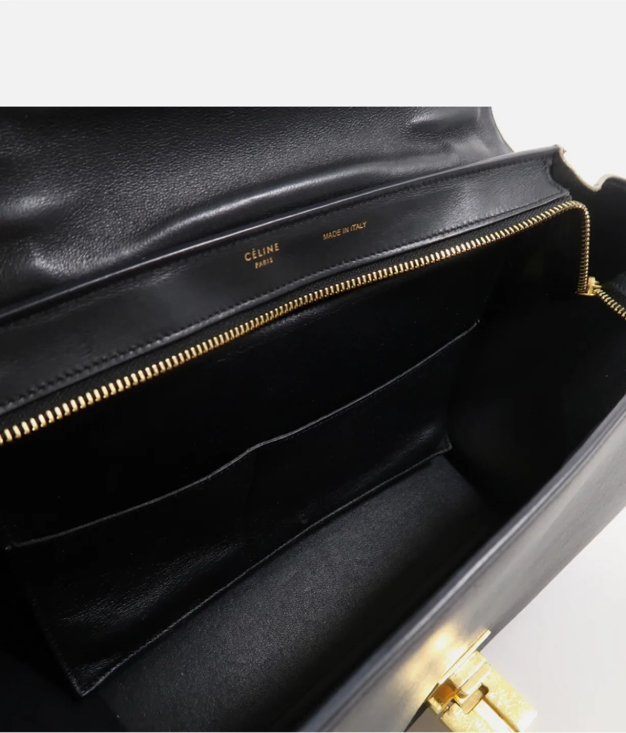 Rush Sale! Celine Trapeze Handbag - Blue and Beige image indicator(2)