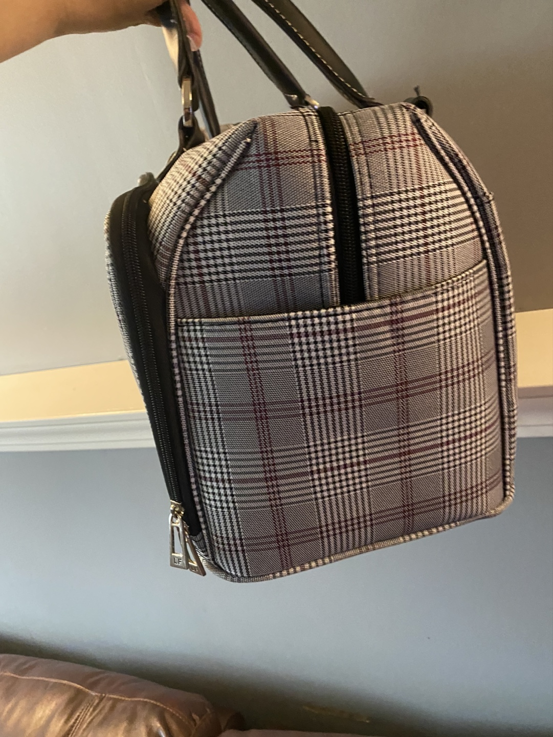 London Fog Plaid Handbag - photo 3