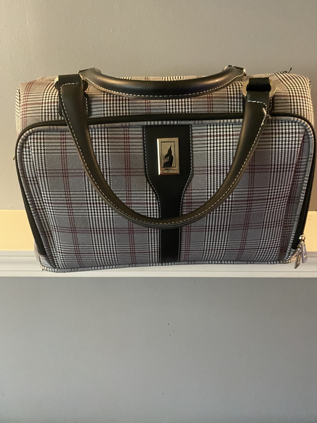 London Fog Plaid Handbag