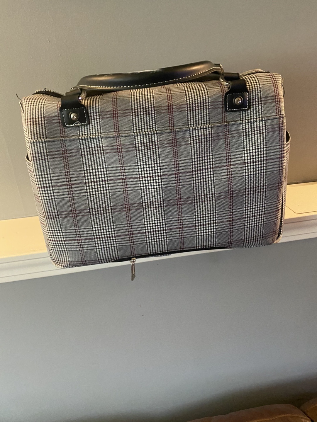 London Fog Plaid Handbag - photo 4