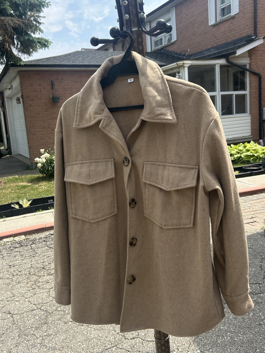 Beige Jacket - Size Small