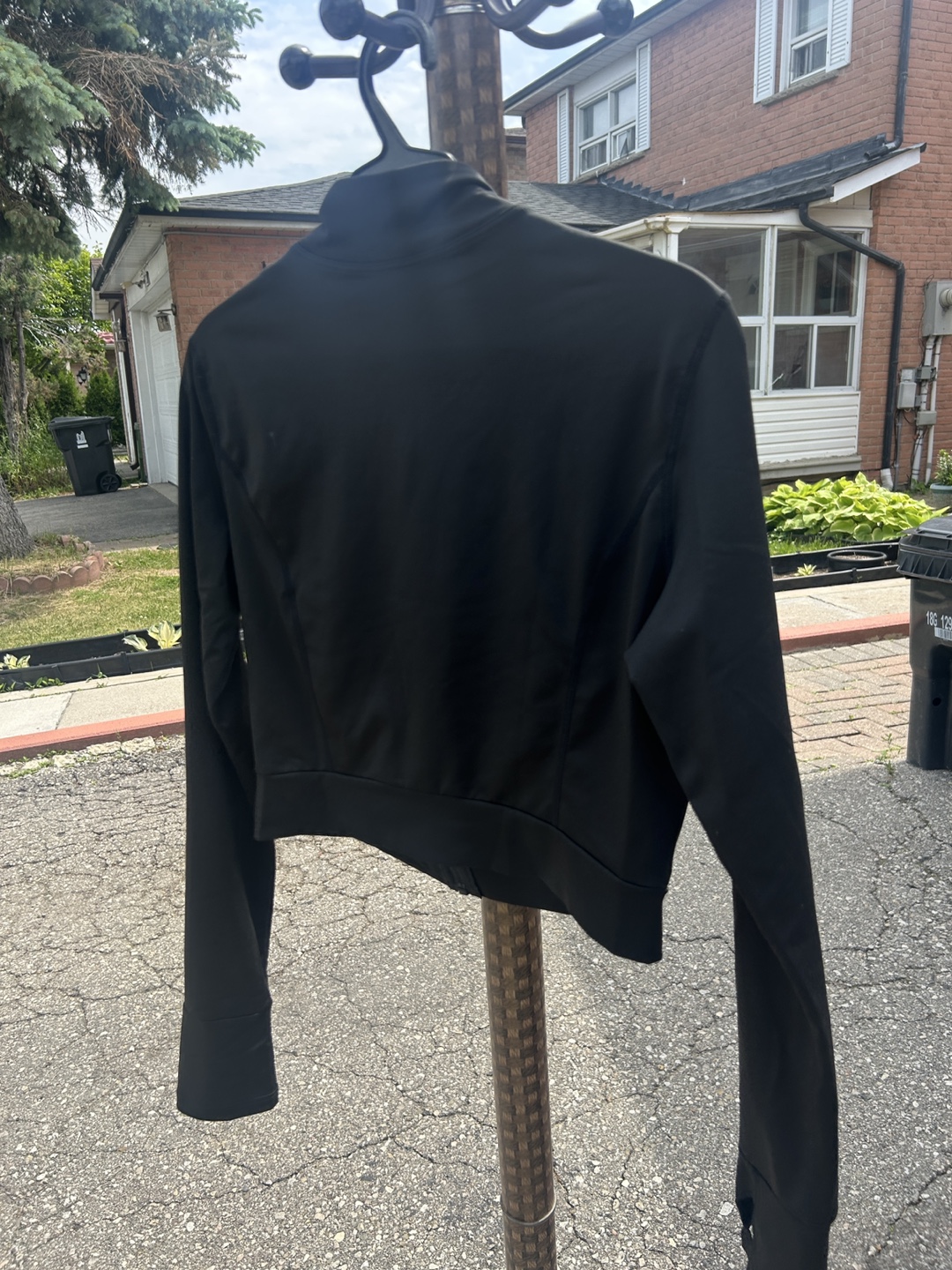 Black Zip-Up Jacket - photo 3