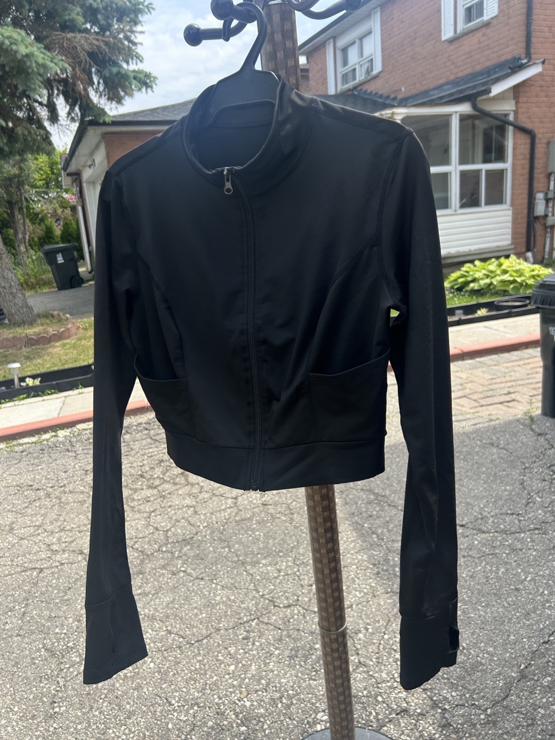 Black Zip-Up Jacket