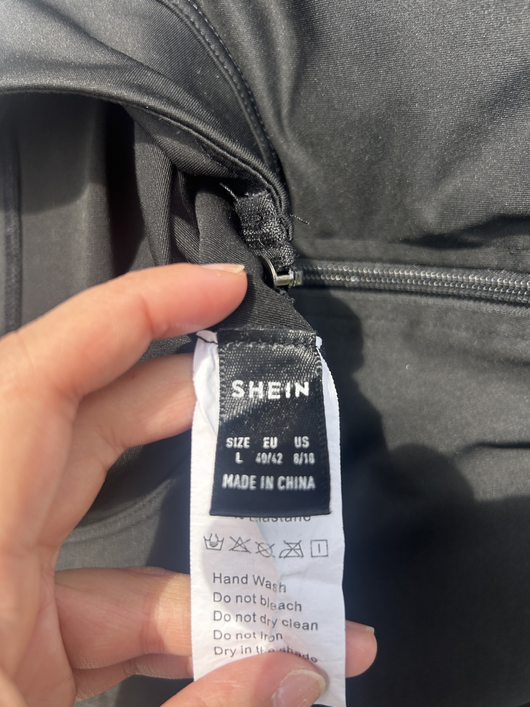 Black Zip-Up Jacket - photo 2
