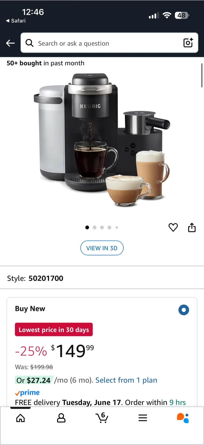 Keurig Coffee Maker thumbnail