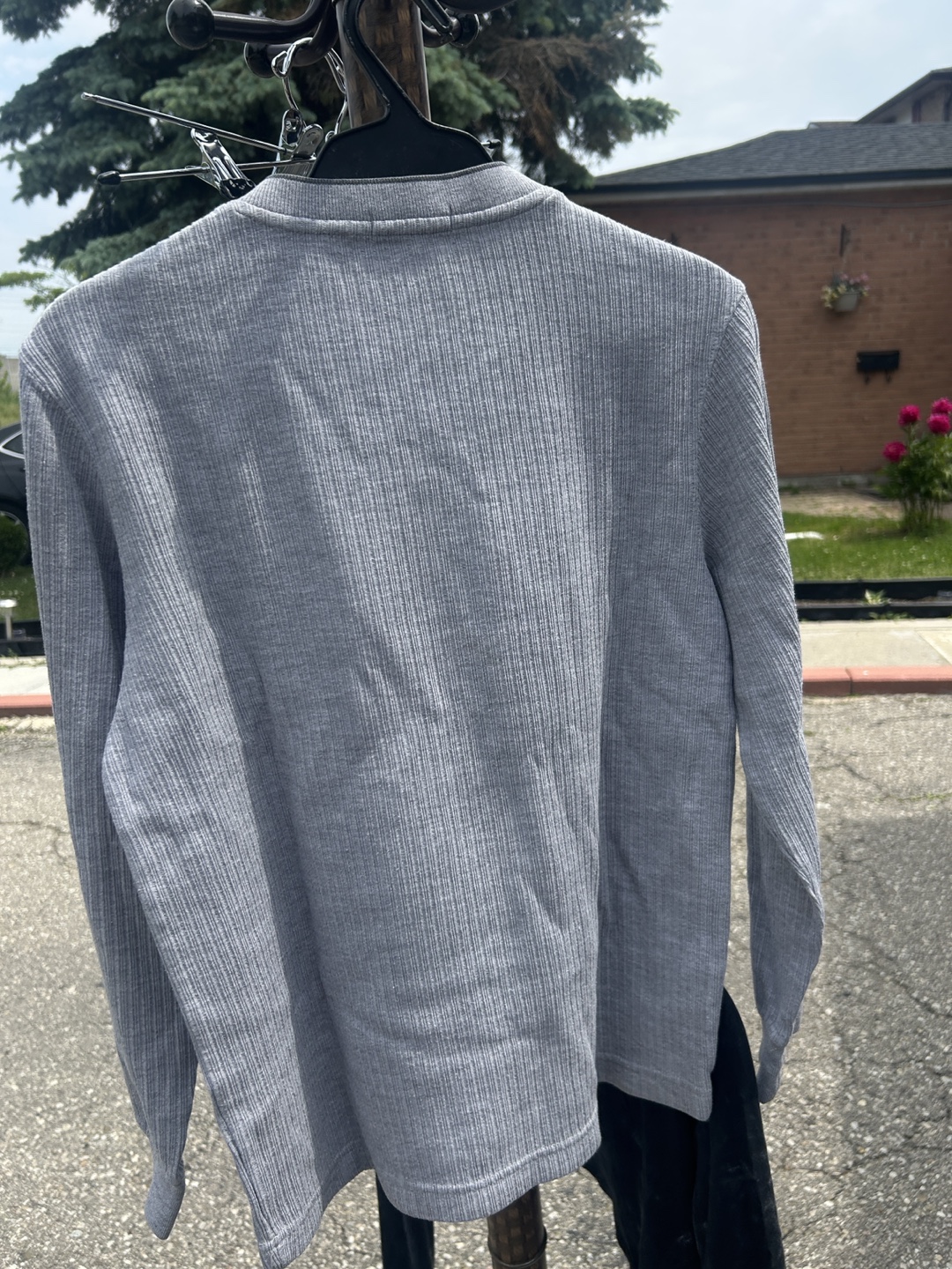 Free Bird grey long sleeve shirt - photo 3