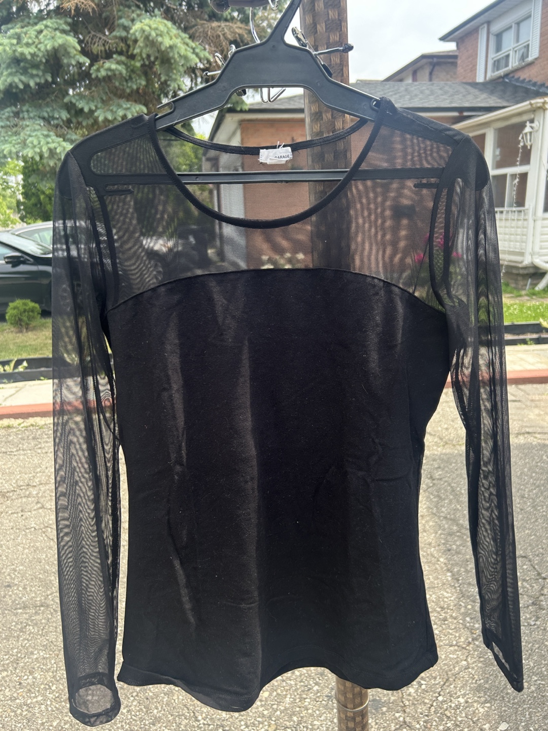 Garage Mesh Top and T-Shirt