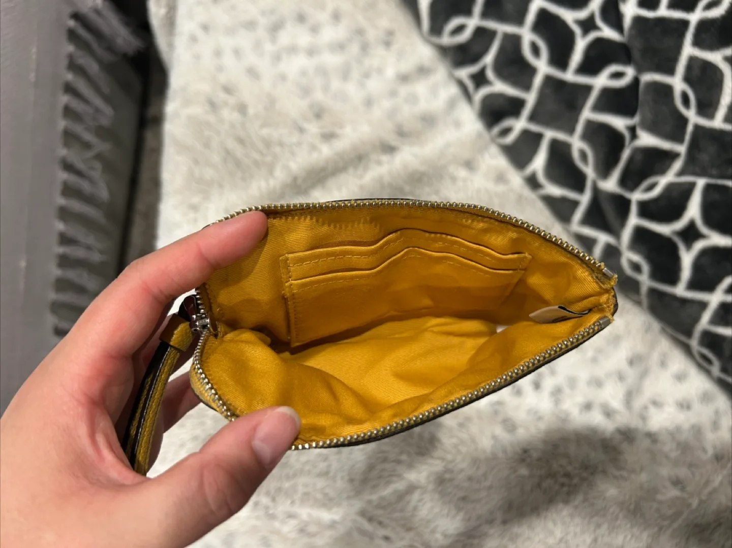 Coach Mustard Wristlet image indicator(3)