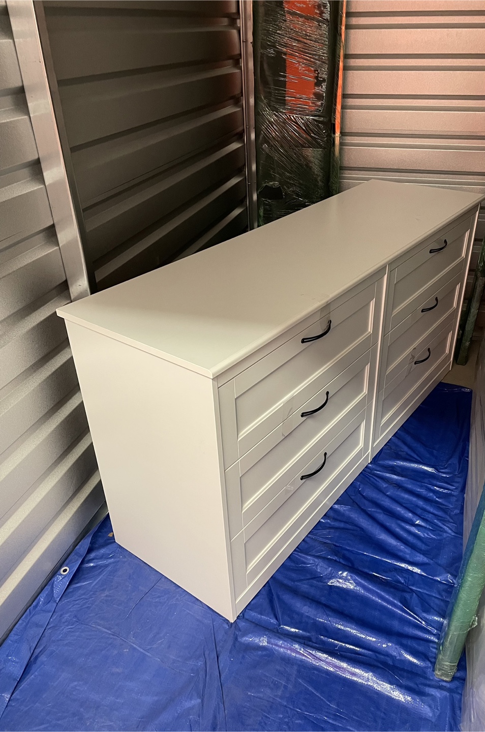 White Dresser with Drawers