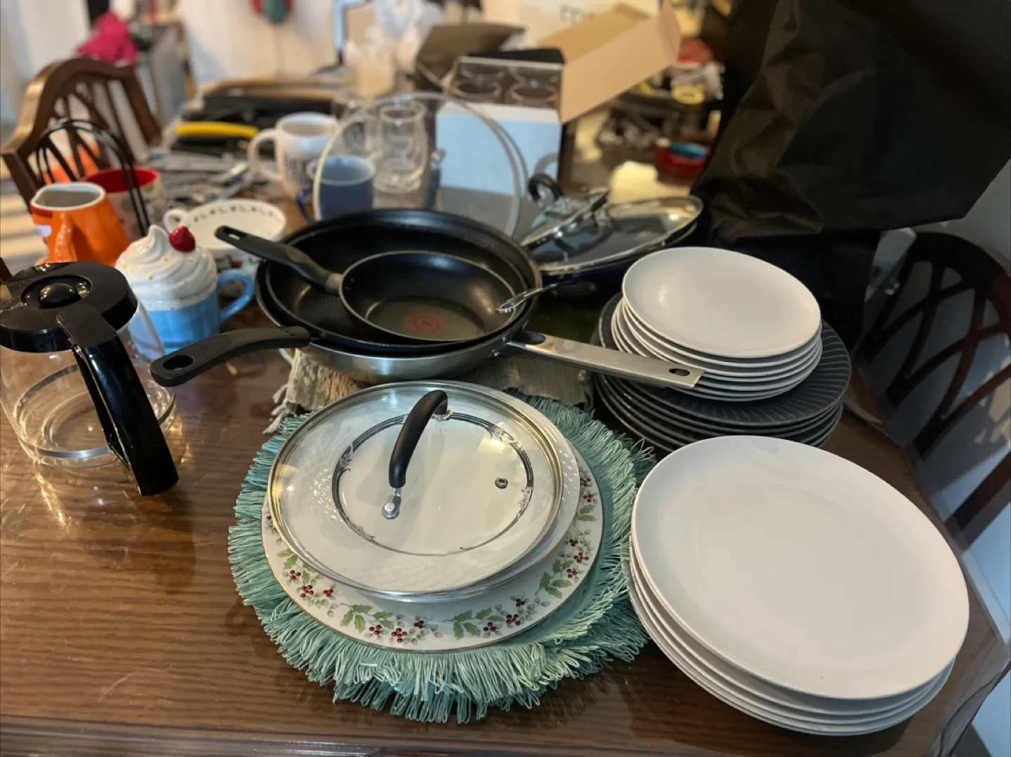 Kitchen Bundle: Pots, Plates, Coffee Maker thumbnail