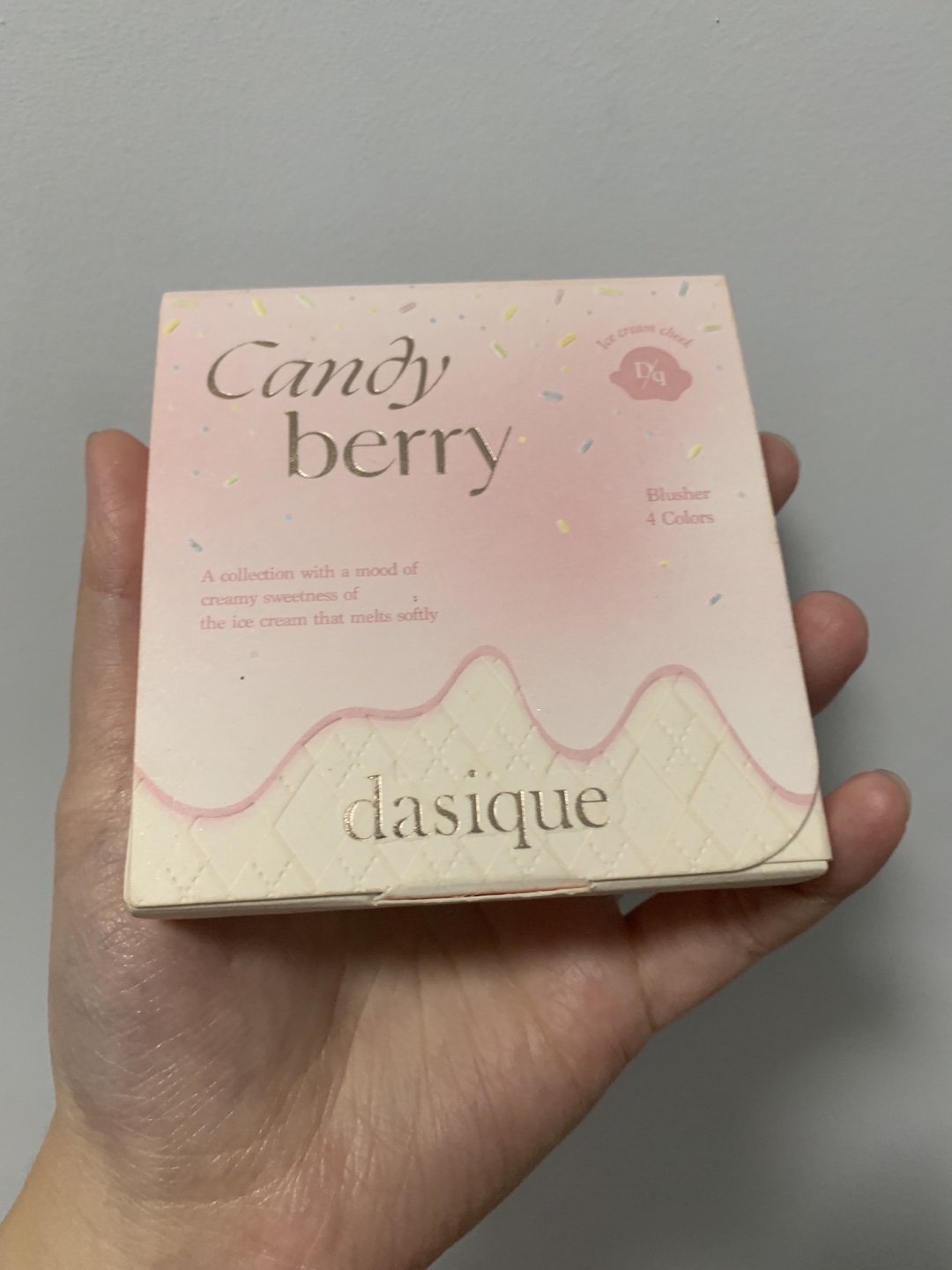 BNIB Dasique Candy Berry Blush Palette Ice Cream Cheek