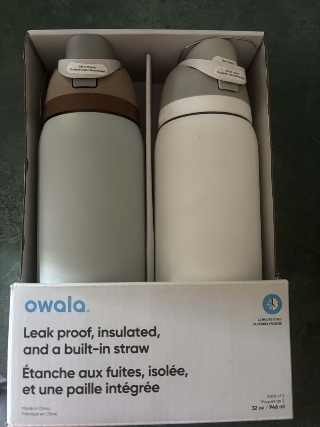 Owala Leak Proof Insulated Water Bottles