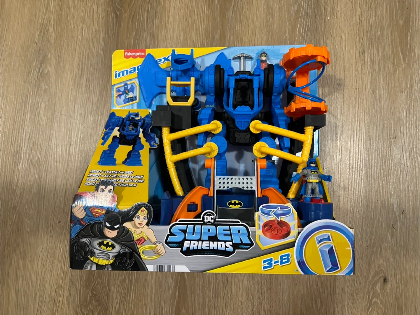 DC Super Friends Imaginext Batman Superman Wonderwoman thumbnail