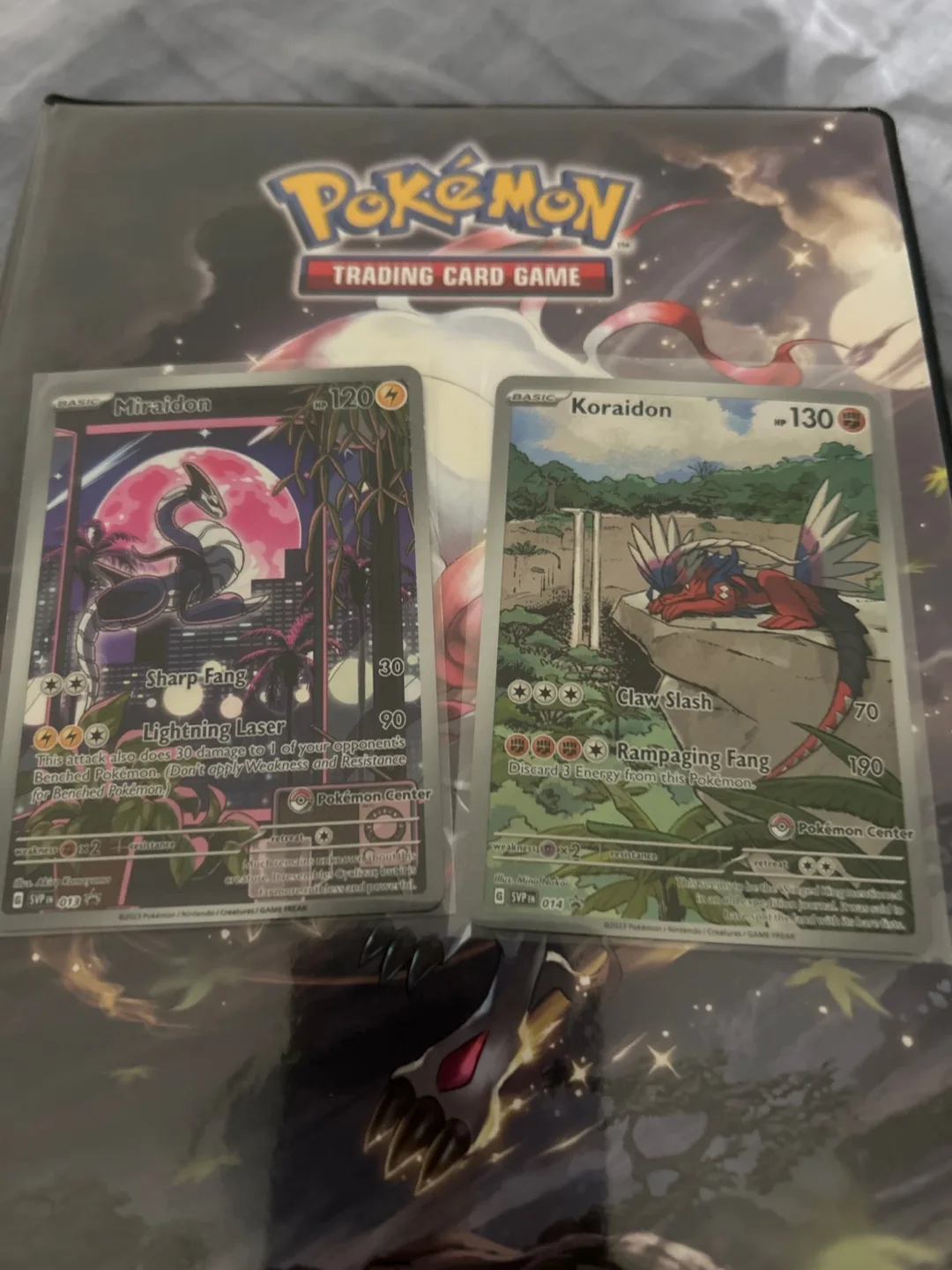 Pokemon TCG Cards - Miraidon & Koraidon thumbnail