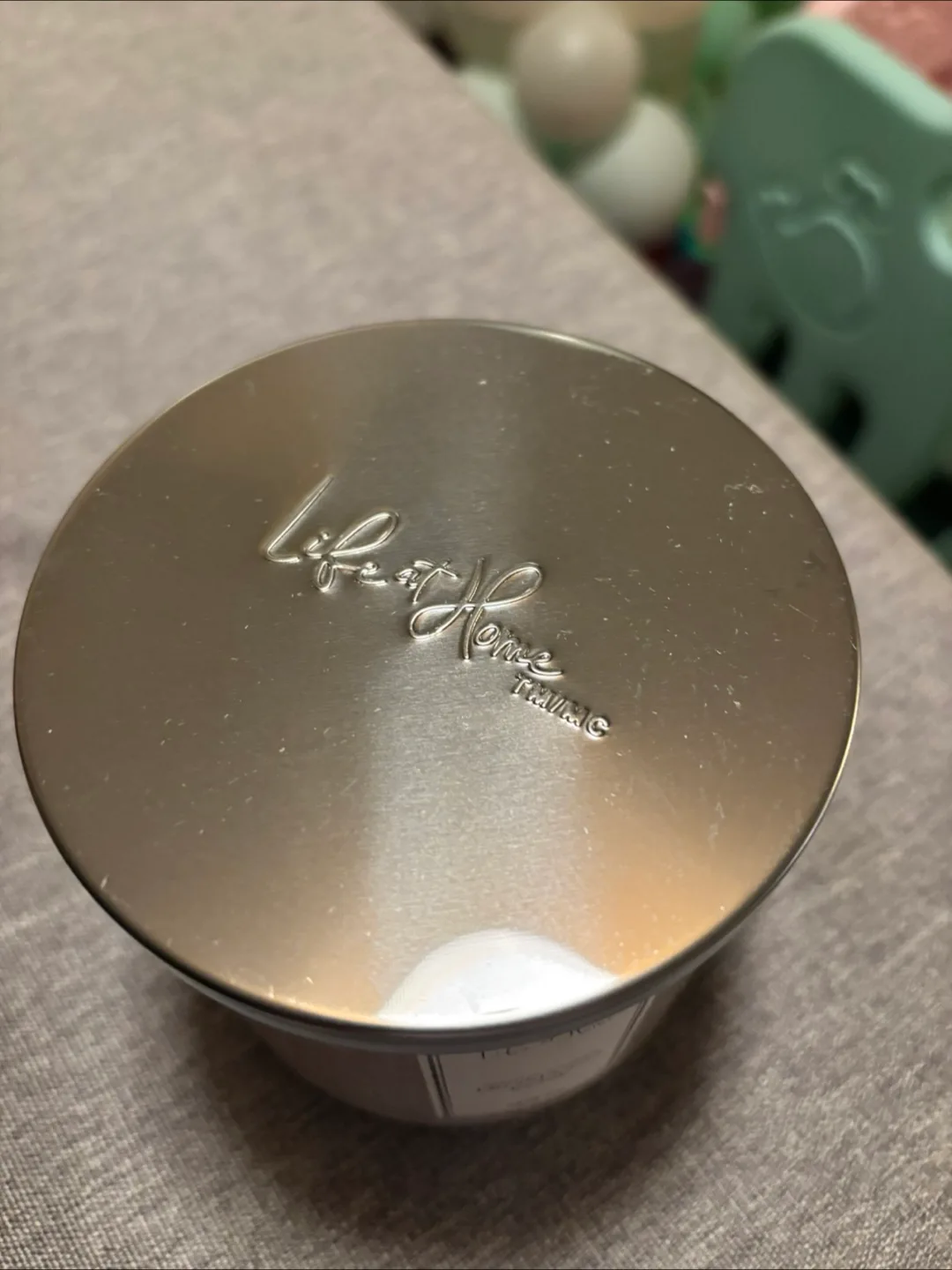 Life at Home Prosecco Rose Scented Candle 397g image indicator(2)