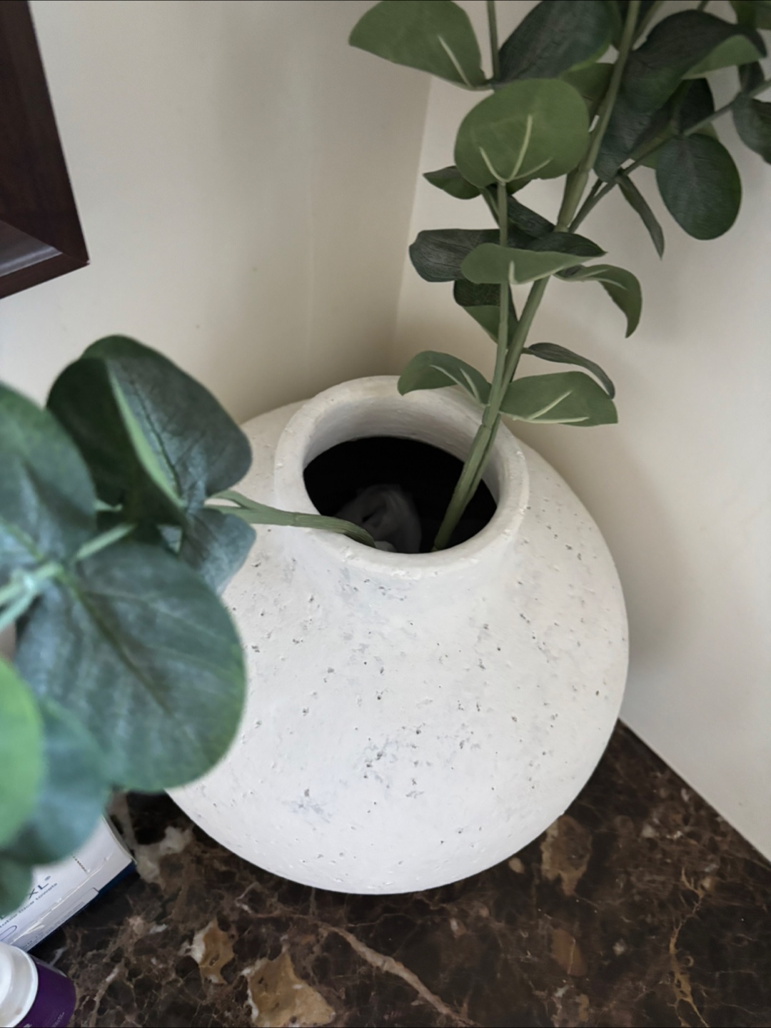 Crate & Barrel Matte White Vase - photo 3