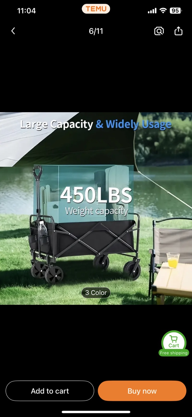 All-Terrain Folding Wagon - photo 4