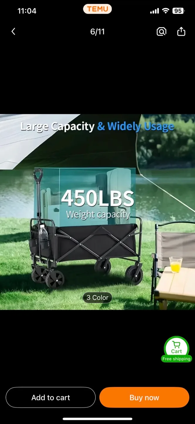 All-Terrain Folding Wagon image indicator(4)