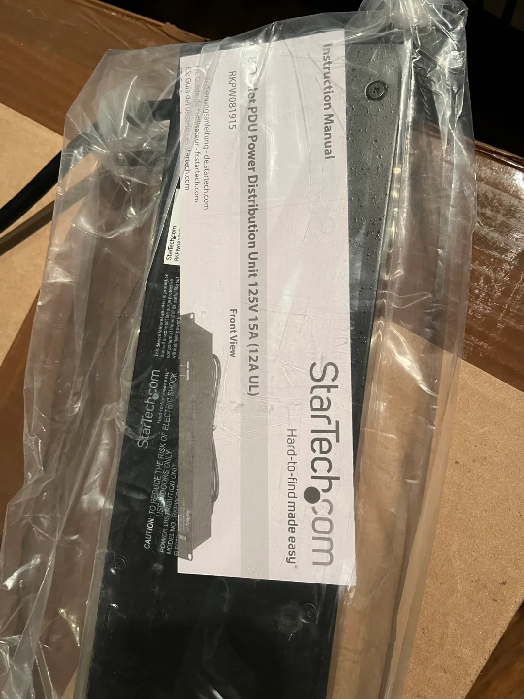 StarTech.com 8 Outlet PDU Power Distribution Unit image indicator(7)