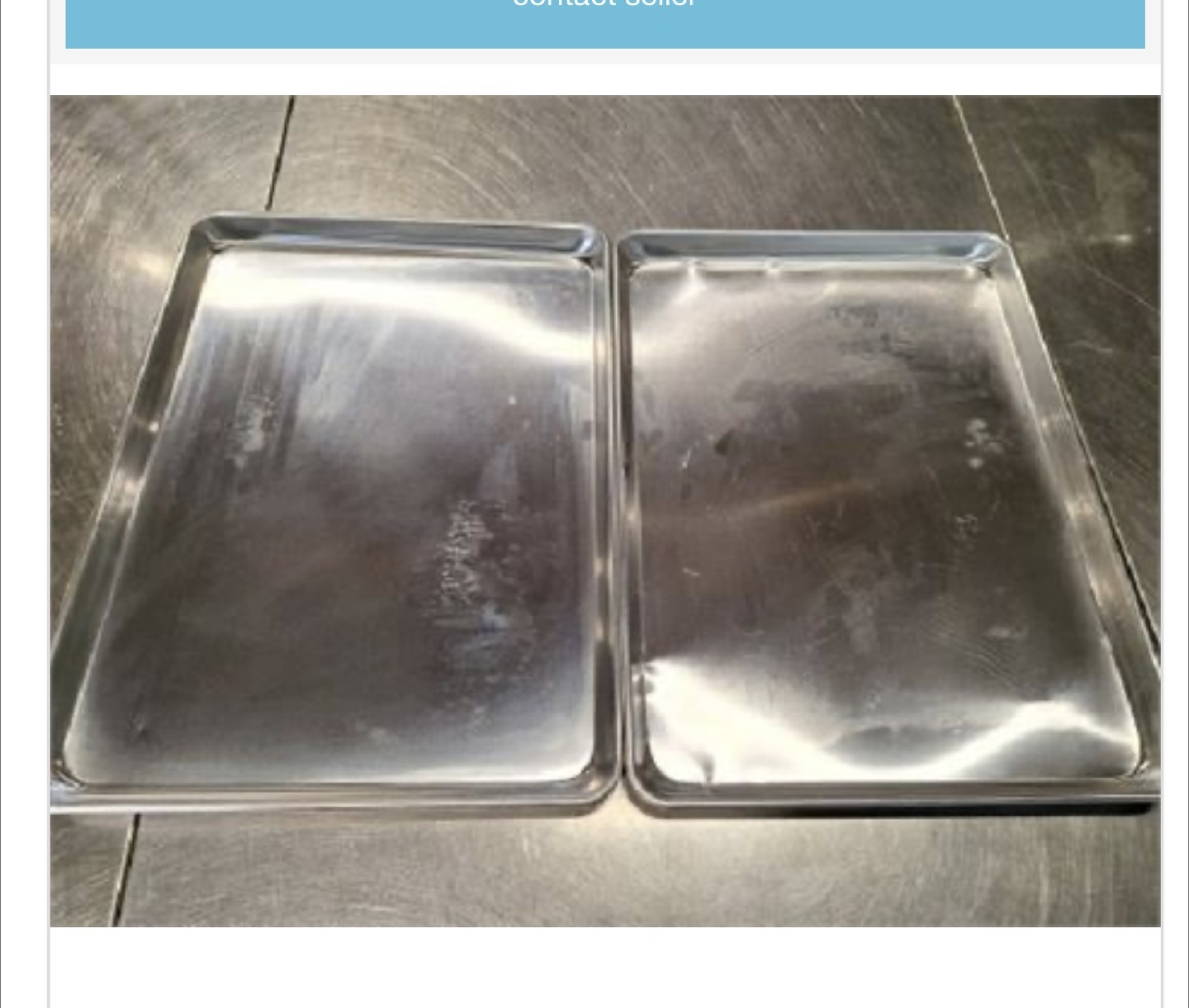 Sagetra 18 gauge Commercial Baking Sheet Pan - photo 5
