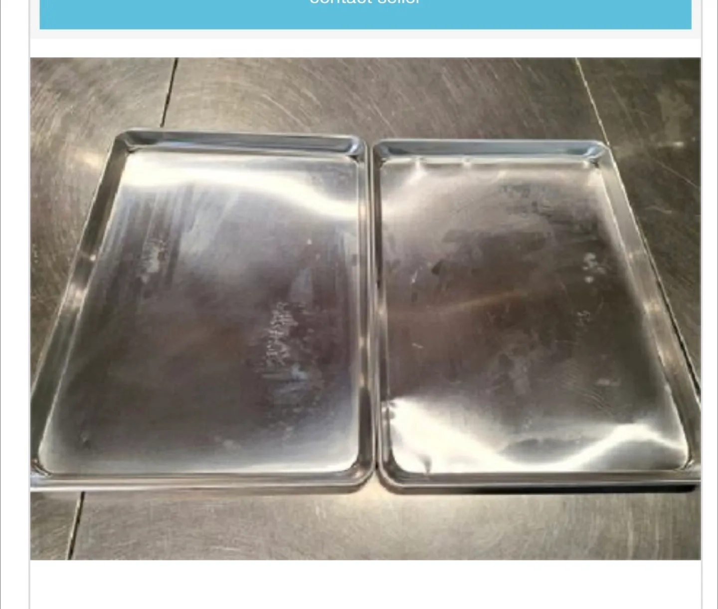 Sagetra 18 gauge Commercial Baking Sheet Pan image indicator(5)