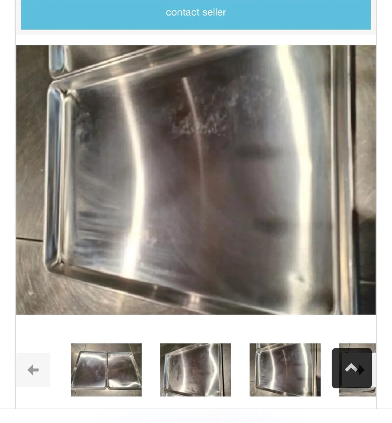 Sagetra 18 gauge Commercial Baking Sheet Pan image indicator(6)