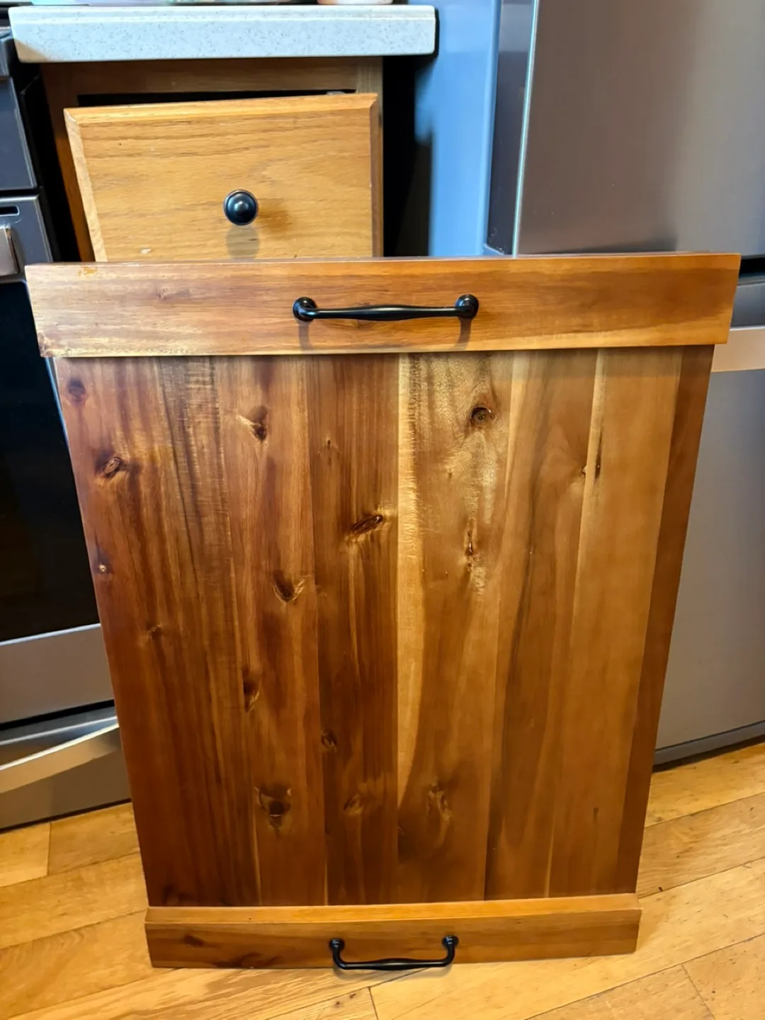 Wooden Stove Cover thumbnail