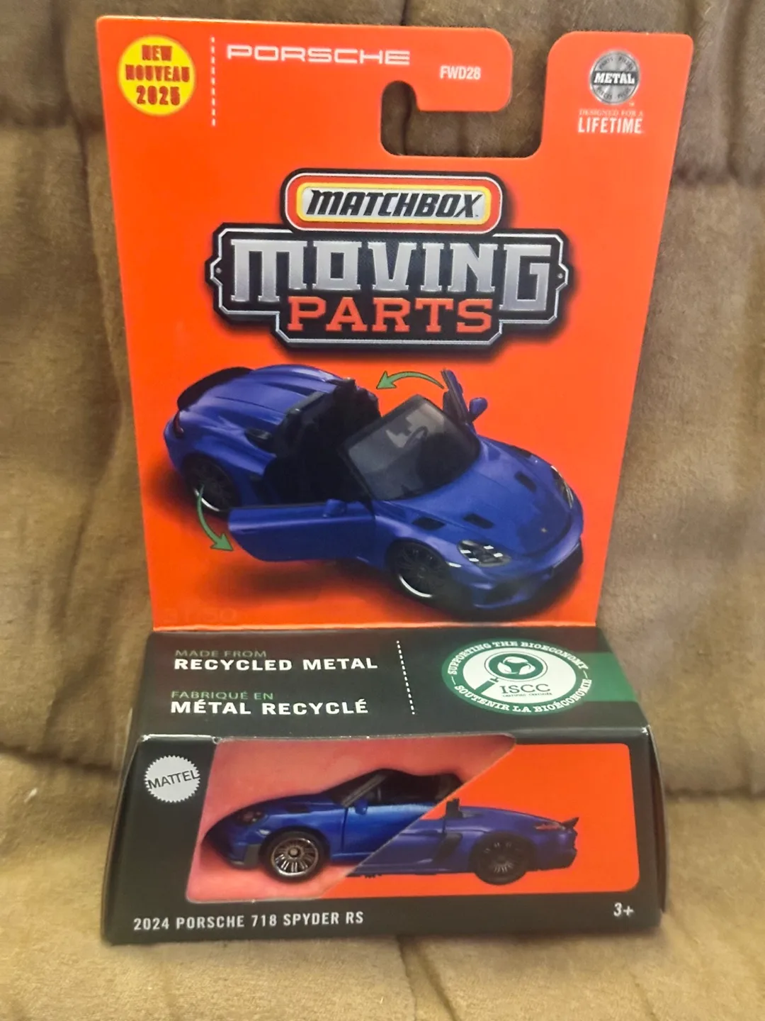 Matchbox Moving Parts 2024 Porsche 718 Spyder RS image indicator(3)