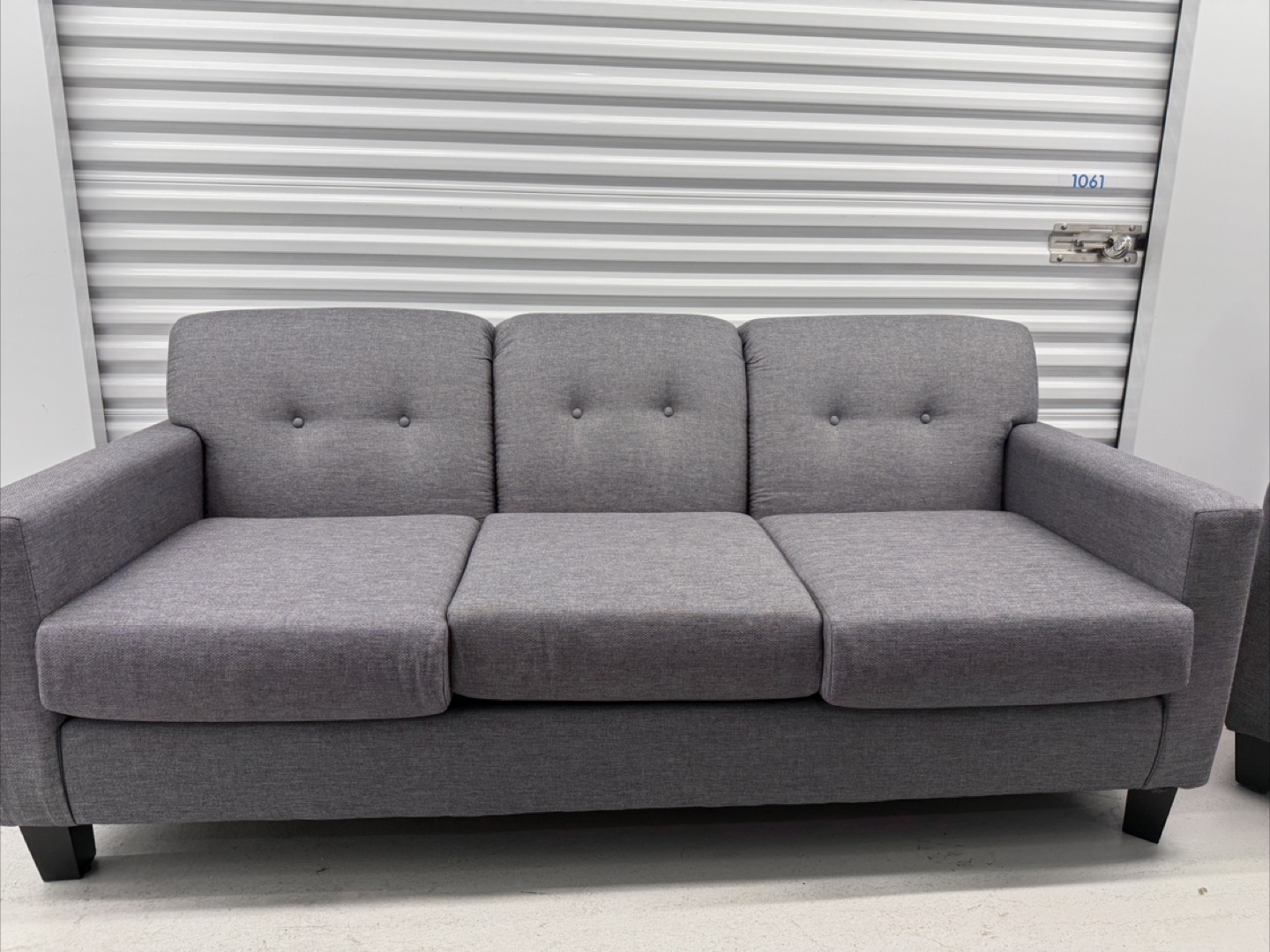 Grey Sofa and Armchair Set - photo 3