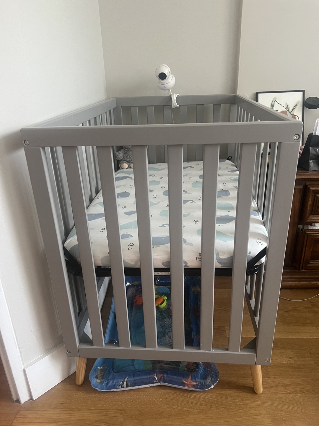 Grey Baby Crib - photo 2