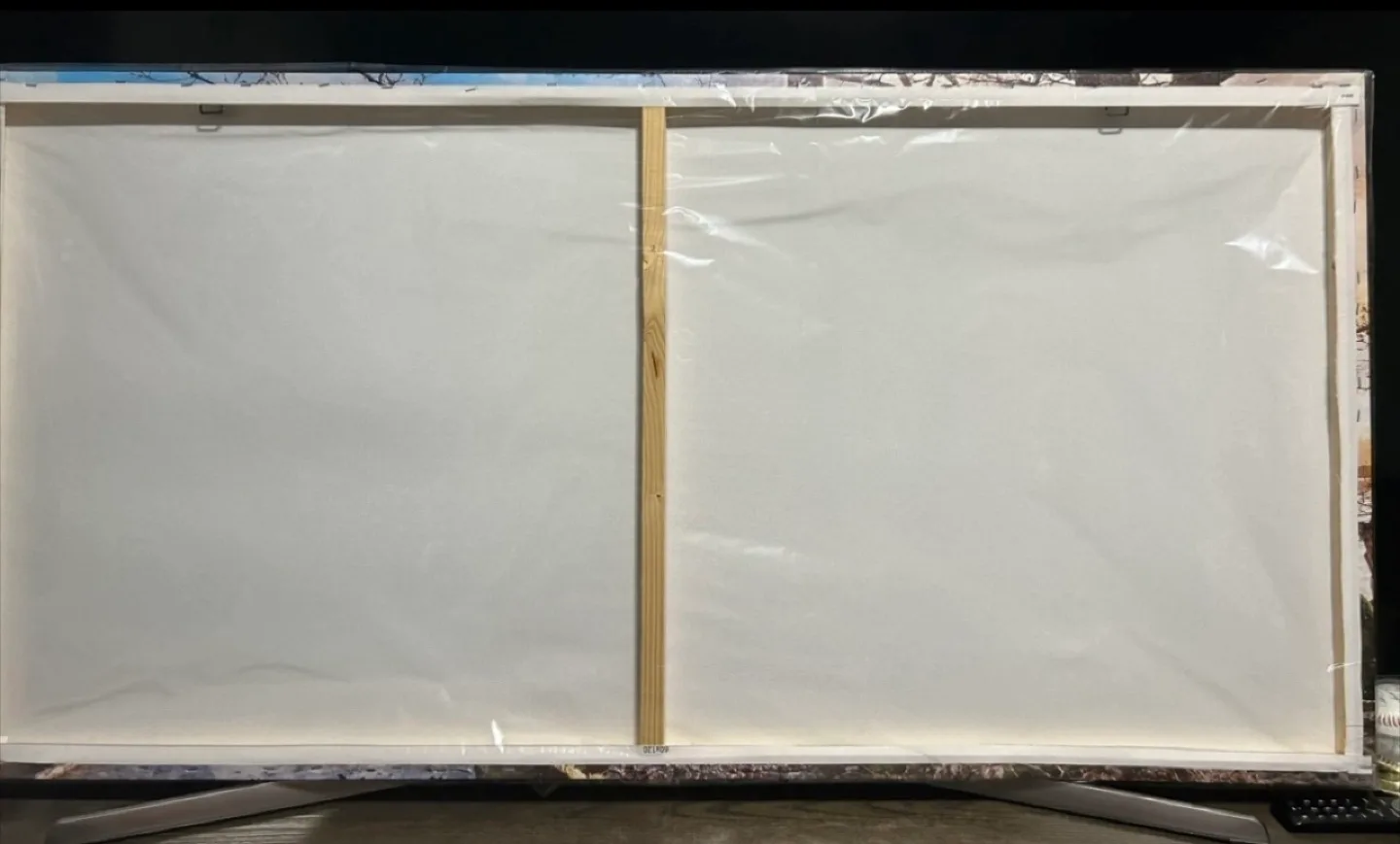 Cloudy Fog Lake Canvas Wall Art (24”H x 48”W) image indicator(2)