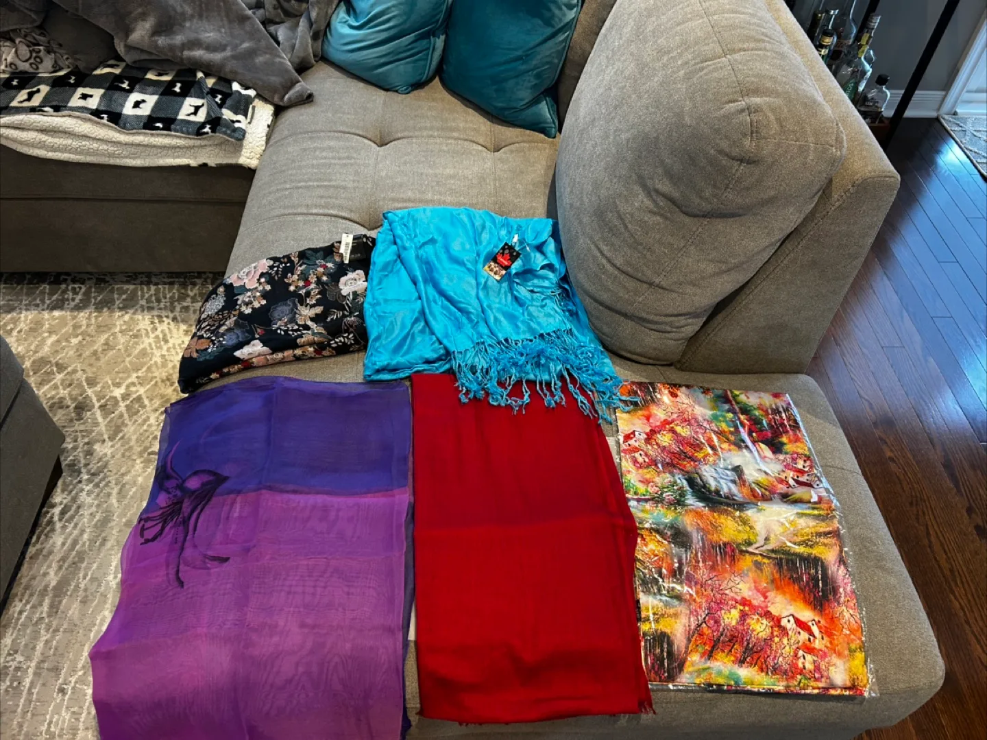 Variety of Scarves thumbnail