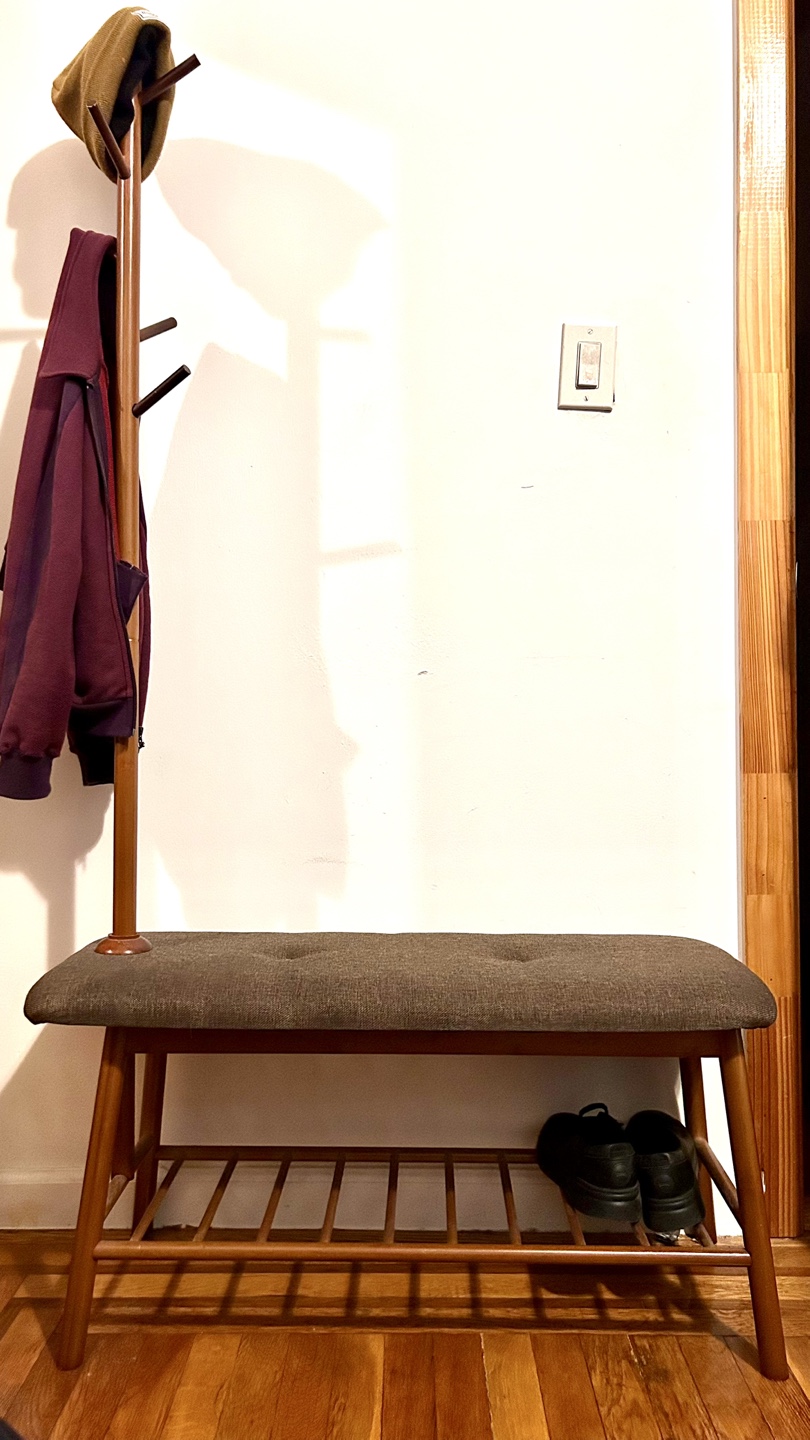 Entryway Bench and Coat Rack