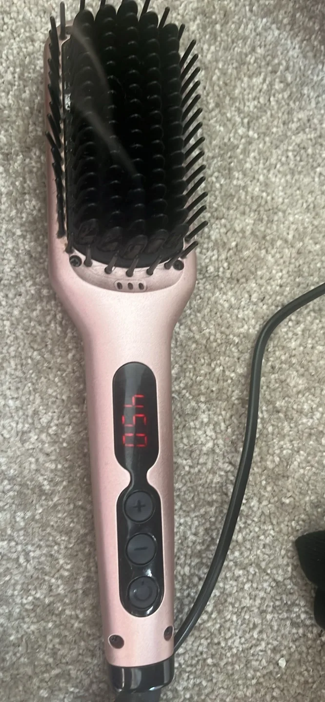 Megawise Ionic Hair Straightener Brush image indicator(5)