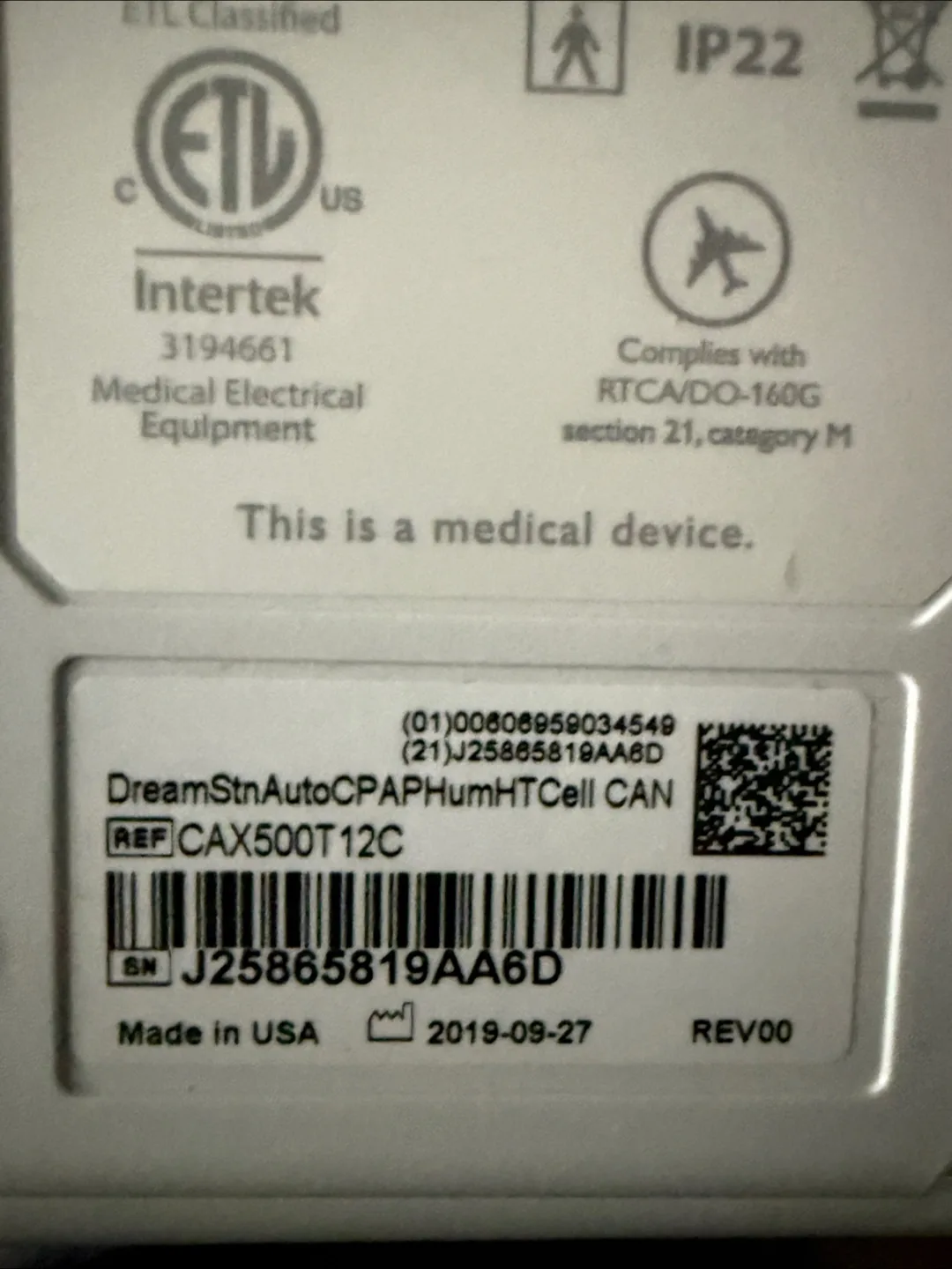 CPAP Machine with Accessories image indicator(5)