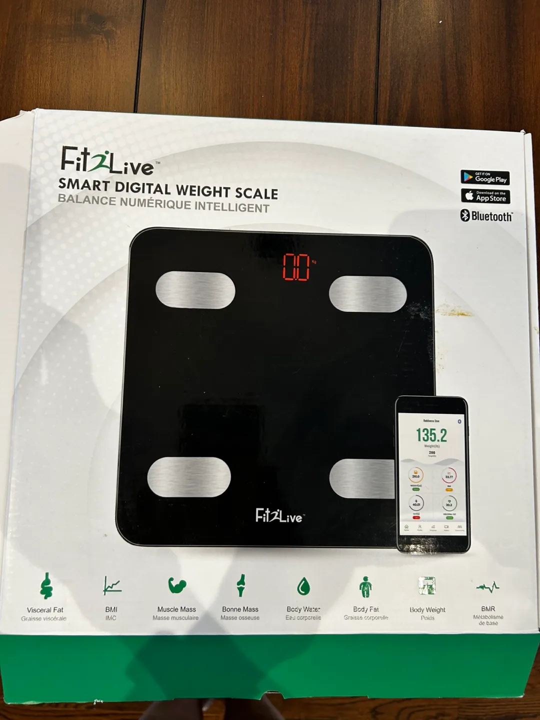 Fit2Live Smart Digital Weight Scale thumbnail