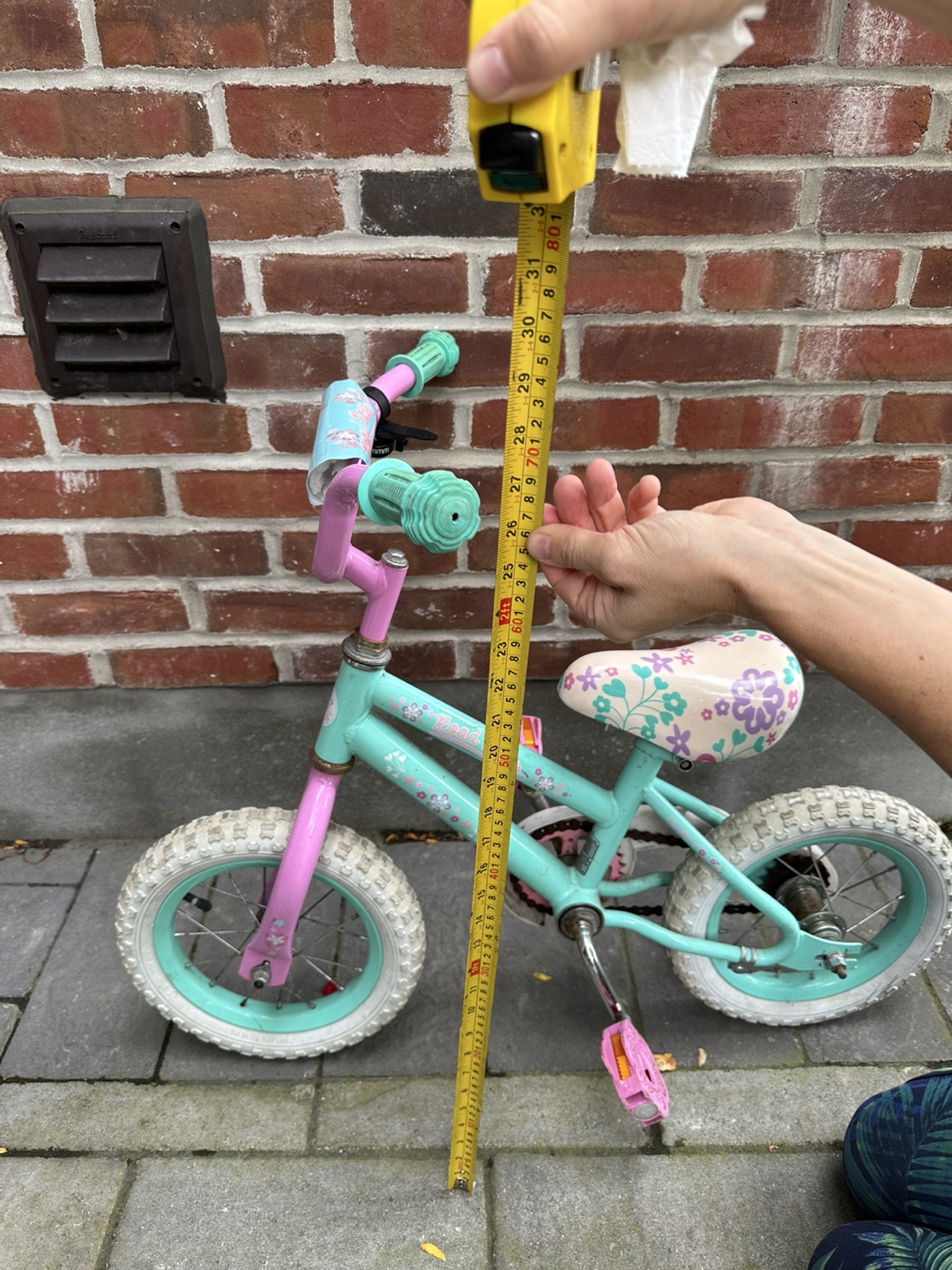 Kids bike 12” pink