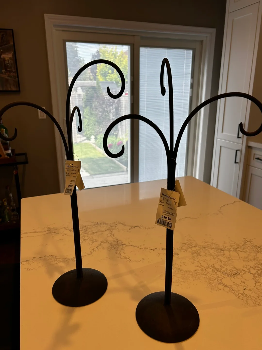 HomeSense Black Metal Display Stands thumbnail