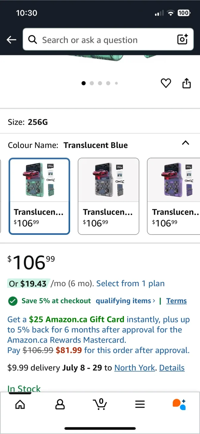 R40S Pro Handheld Retro Game Console - 256GB image indicator(5)