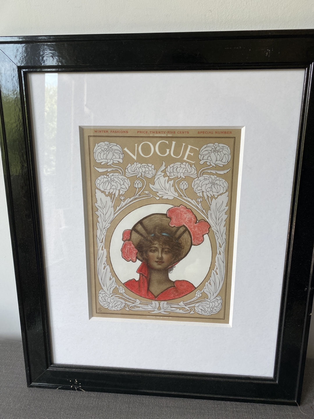 Framed Vogue Print (35 for both) - photo 3